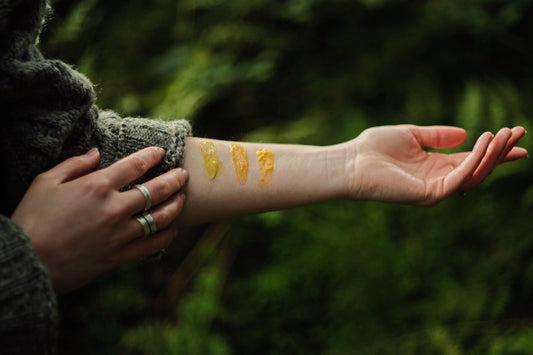 “Lazuli Remedies handmade herbal balms and salves, made with organic oils, beeswax, and healing herbs.”