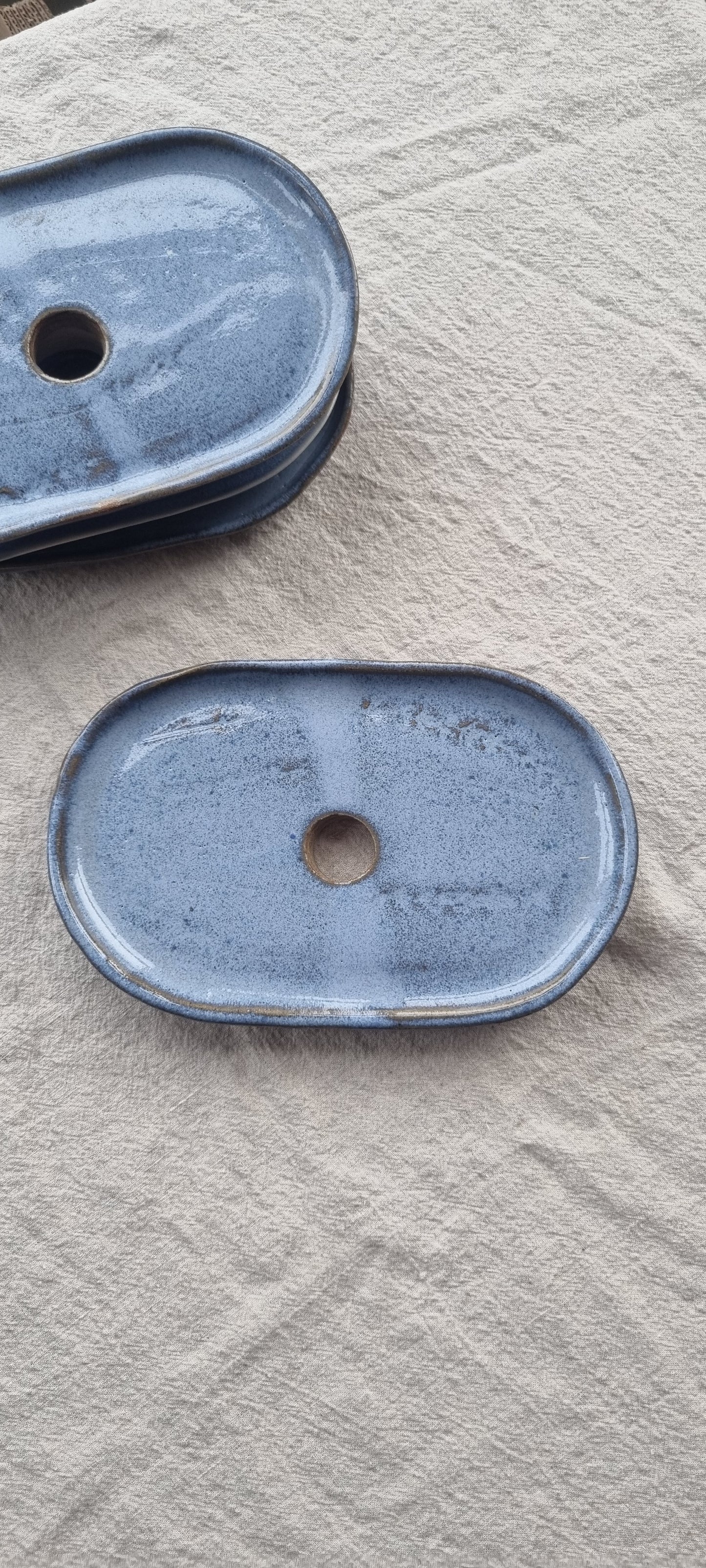 Handmade Ceramic Botanical Soap Dish