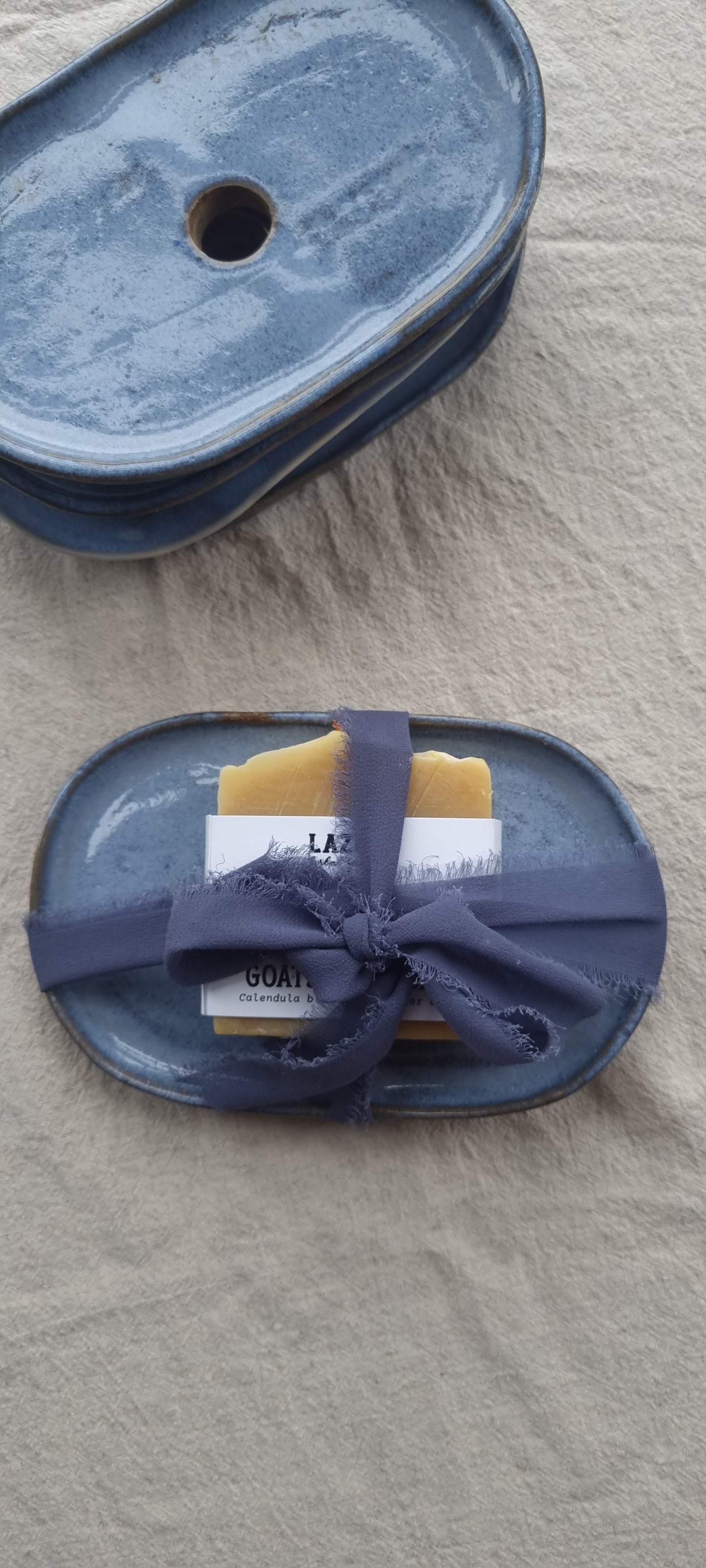 Botanical Soap + Dish Set