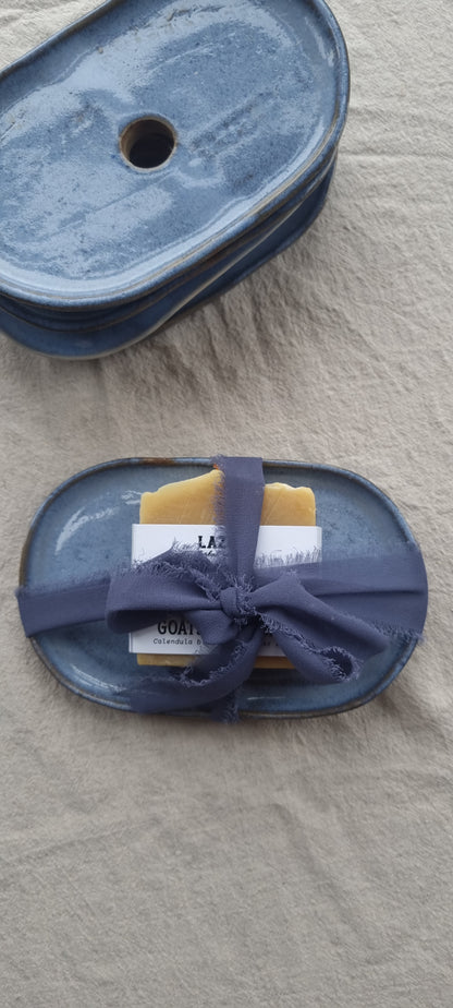 Botanical Soap + Dish Set