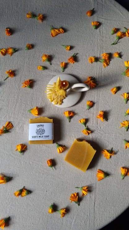 Calendula & Lavender Goats Milk Soap