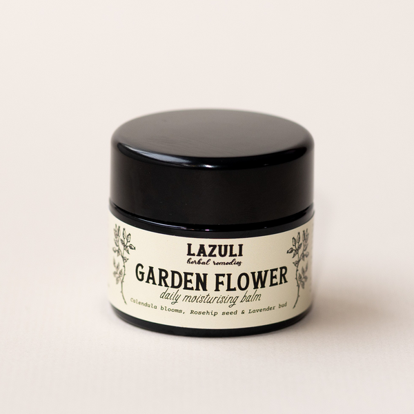 Garden Flower Facial Balm | Natural Beauty Balm | Lazuli Remedies