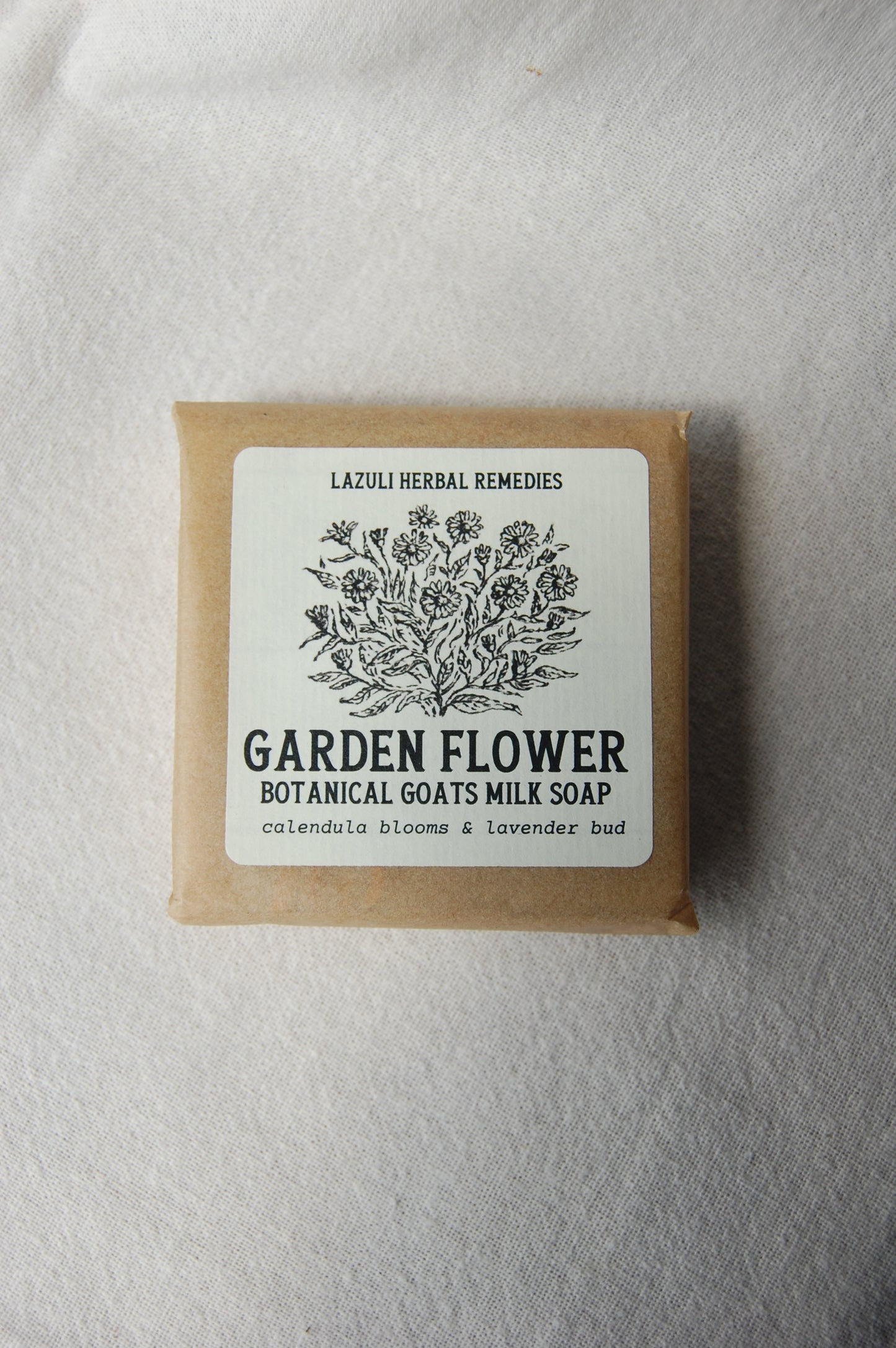 Garden Flower Goats Milk Soap | Calendula & Lavender